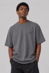 Camiseta Para Hombre Aero BC SS Knits Smoked Pearl Relaxed 2205