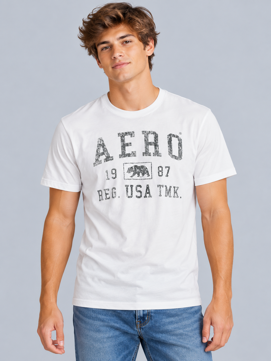 Camiseta Para Hombre Aero Level 1 Graphic Tees Bleach 6427