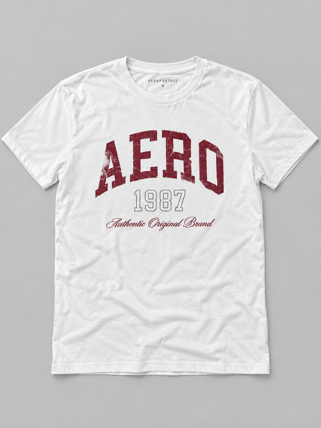 Camiseta Para Hombre Aero Level 1 Graphic Tees Birch 6446