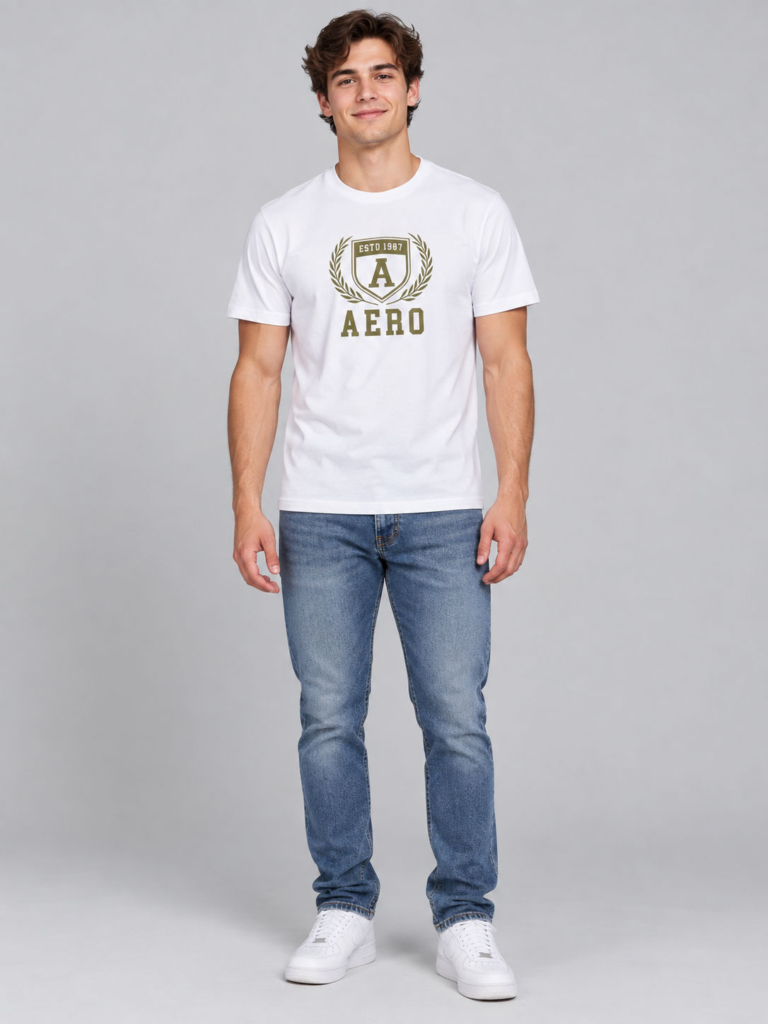 Camiseta Para Hombre Aero Level 1 Graphic Tees Bleach 6431