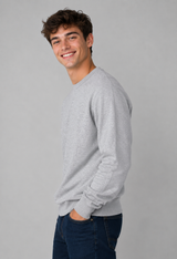 Buzo Para Hombre Aero Guys Popover Crew Neck Light Heather Grey 1744