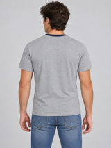 Camiseta Para Hombre Aero Level 2 Graphic Tees Light Heather Grey 5604