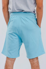 Bermuda Para Hombre Azul Claro Aero Guys Fleece Shorts 9888