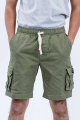 Bermuda Para Hombre Aero Guys Cargo Shorts Silver Pine 3647