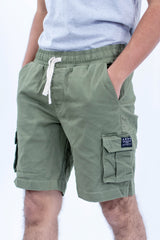 Bermuda Para Hombre Aero Guys Cargo Shorts Silver Pine 3647