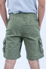 Bermuda Para Hombre Aero Guys Cargo Shorts Silver Pine 3647