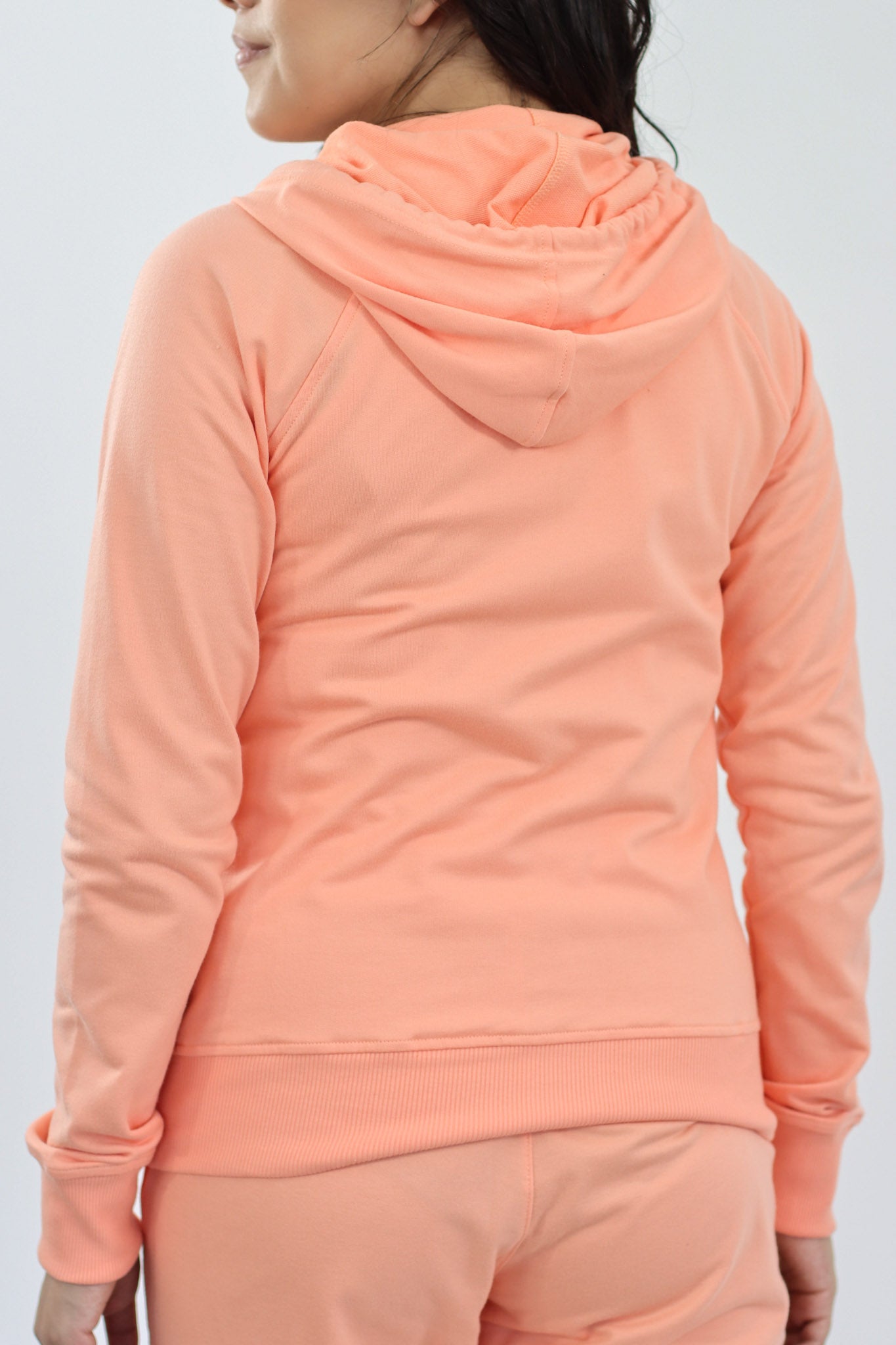 Buzo Para Mujer Naranja Aero Girls Fleece Zip Front  2641