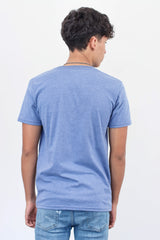 Camiseta Basica Para Hombre Azul Aero Guys Ss Tees 4240