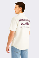 Camisa Para Hombre Aero Guys SS Woven SHirts Bleach 5902