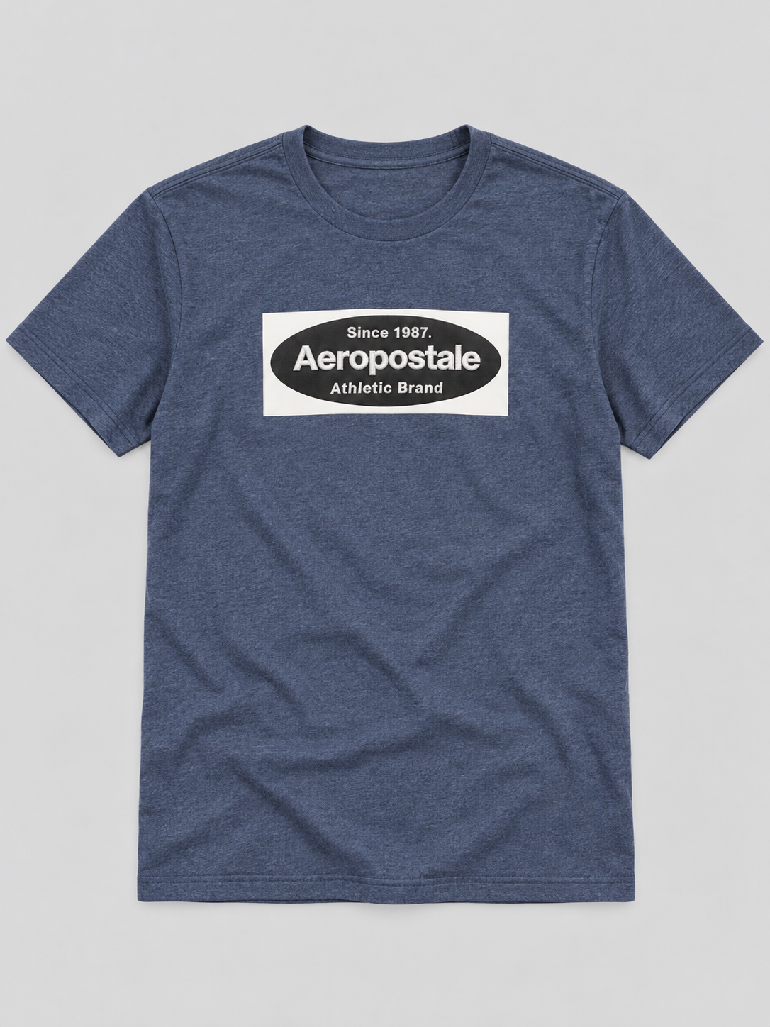 Camiseta Para Hombre Aero Level 1 Graphic Tees Cadet Navy 6251