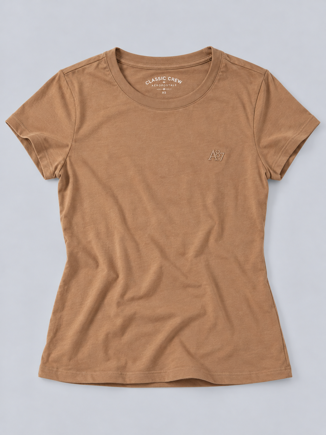 Camiseta Basica Para Mujer Aero Girls Fashion SS Chanterelle 4204