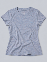 Camiseta Para Mujer Aero Girls Solid SS Dusty Lilac Fantasia Jaspe 2167