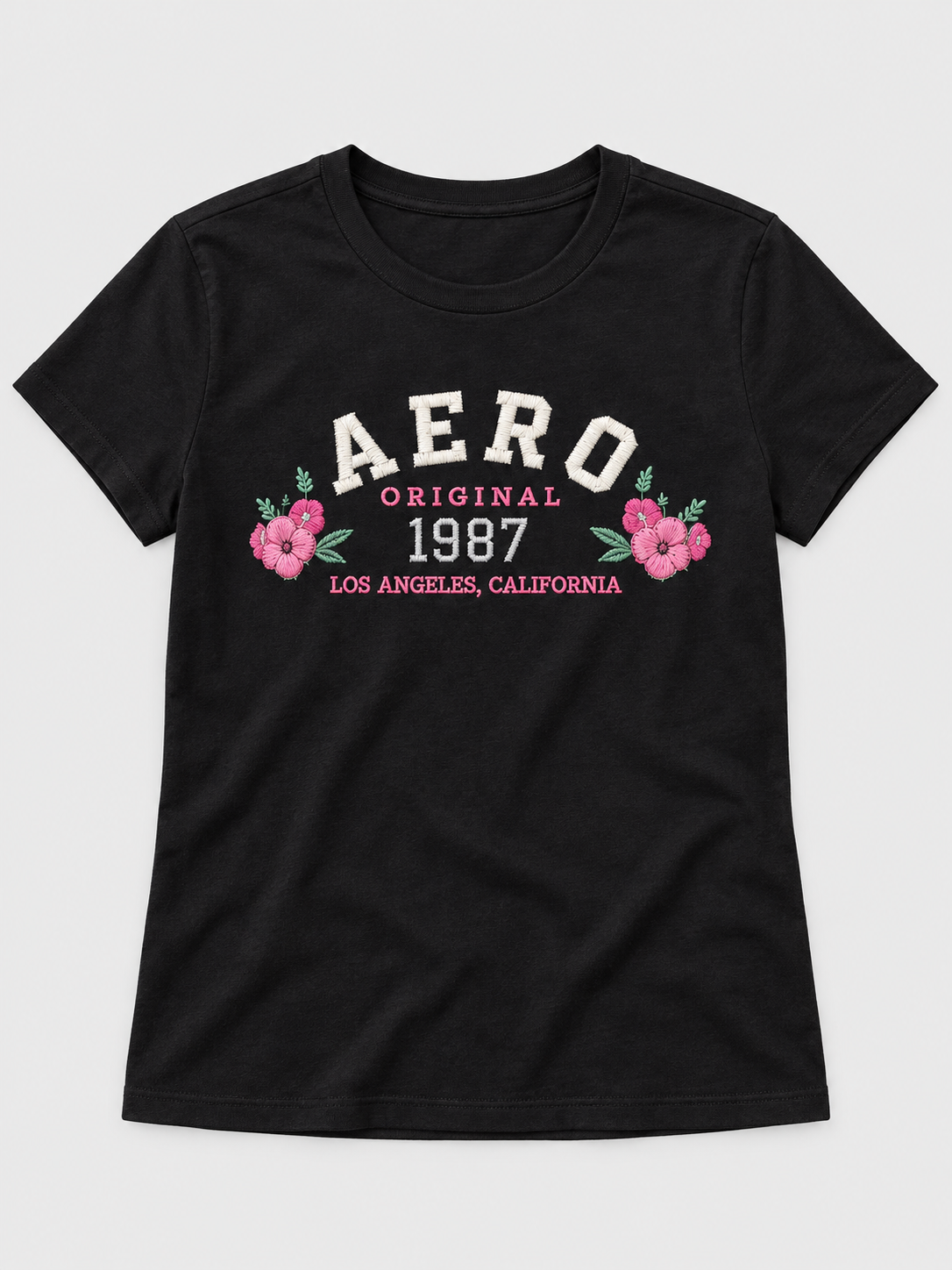 Camiseta Para Mujer Aero Graphic Level 2 Dark Black 6863