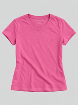 Camiseta Basica Para Mujer Aero Grils Solid Ss Azalea Pink 4204