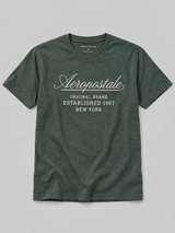 Camiseta Para Hombre Aero Level 2 Graphic Tees Green Gables 6250