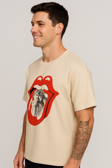 Camiseta Para Hombre Aero Guys Fashion Graphics Egret RS059