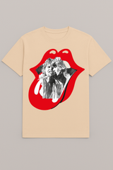 Camiseta Para Hombre Aero Guys Fashion Graphics Egret RS059