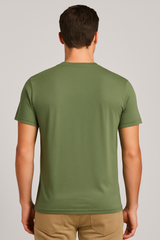 Camiseta Para Hombre Aero Guys Fashion Graphics Hedge Green RS061