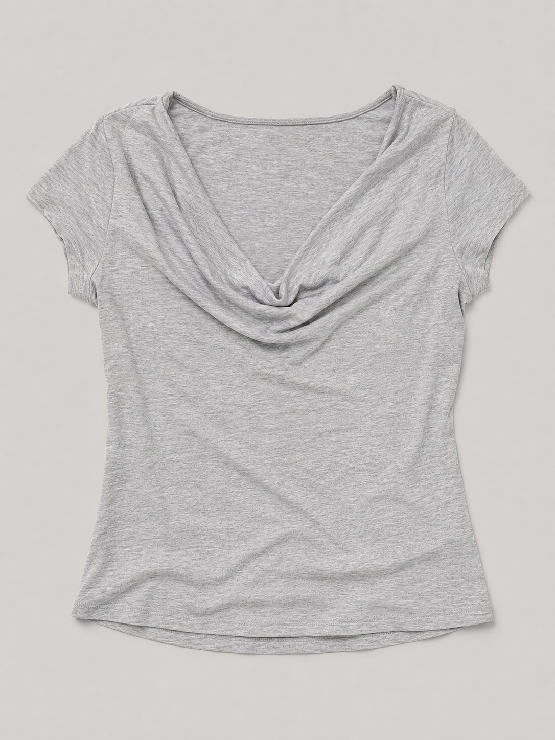 Top Para Mujer Aero Girls Fashion SS Light Heather Grey 2366