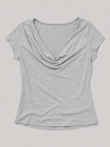 Top Para Mujer Aero Girls Fashion SS Light Heather Grey 2366