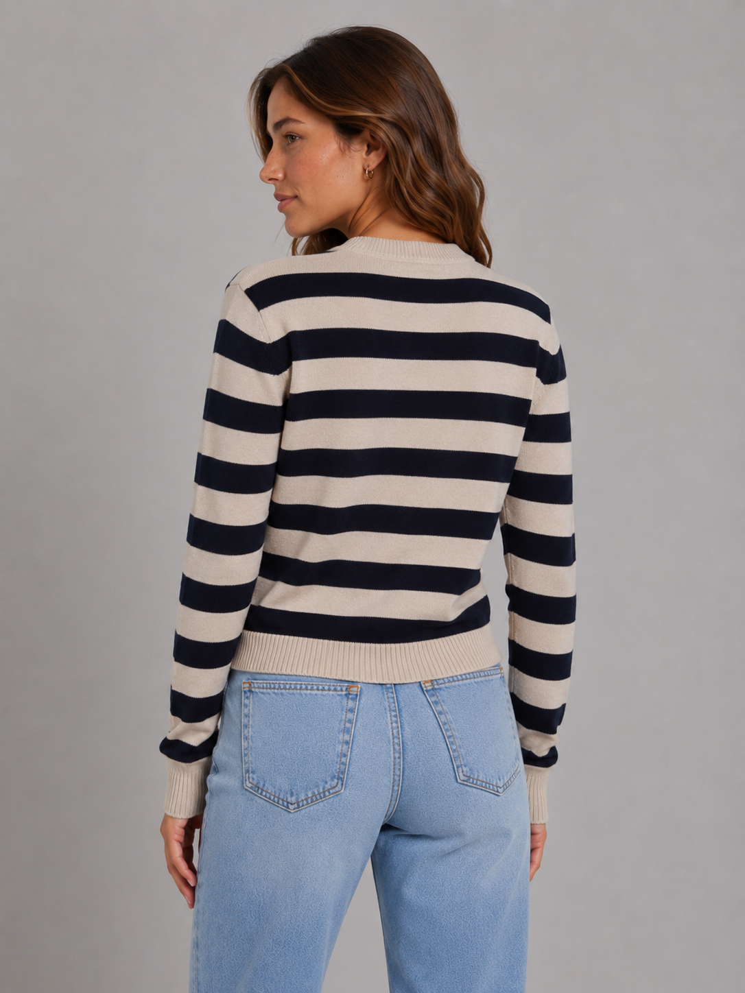 Buzo Para Mujer Aero Girls Popover Sweater Cadet Navy 3771