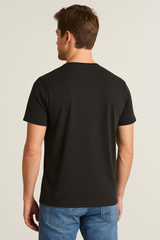 Camiseta Para Hombre Aero Level 1 Graphic Tees Dark Black 5881