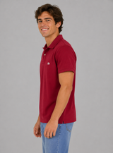 Camiseta Polo Aero Guys SS Solid Polo Poppy Red 7907
