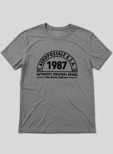 Camiseta Para Hombre Aero Level 2 Graphic Tees Charcoal Heather 5769