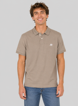 Camiseta Polo Aero Guys SS Novelty Polo Camel 7907