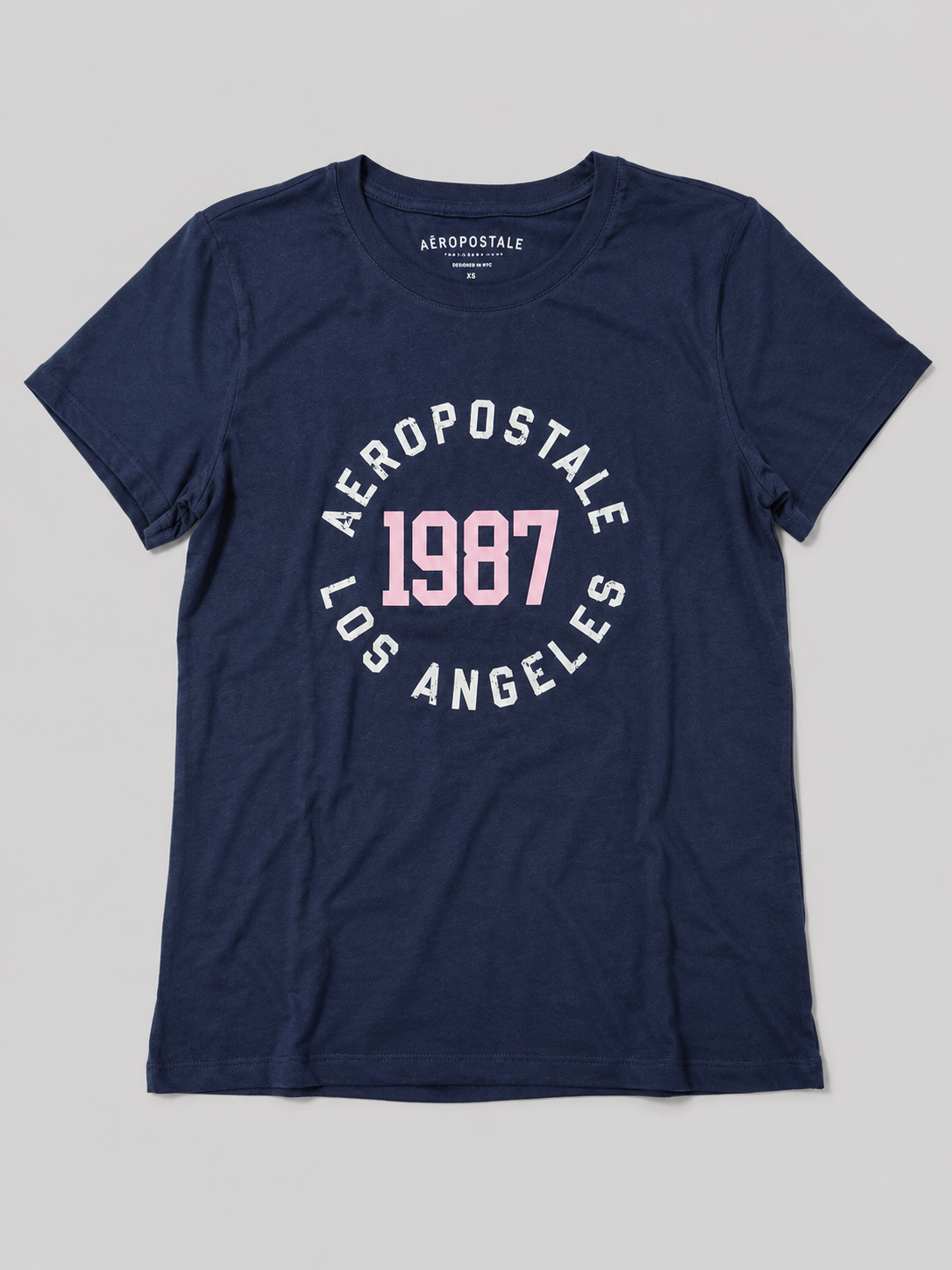 Camiseta Para Mujer Aero Graphic Level 1 Cadet Navy 7129