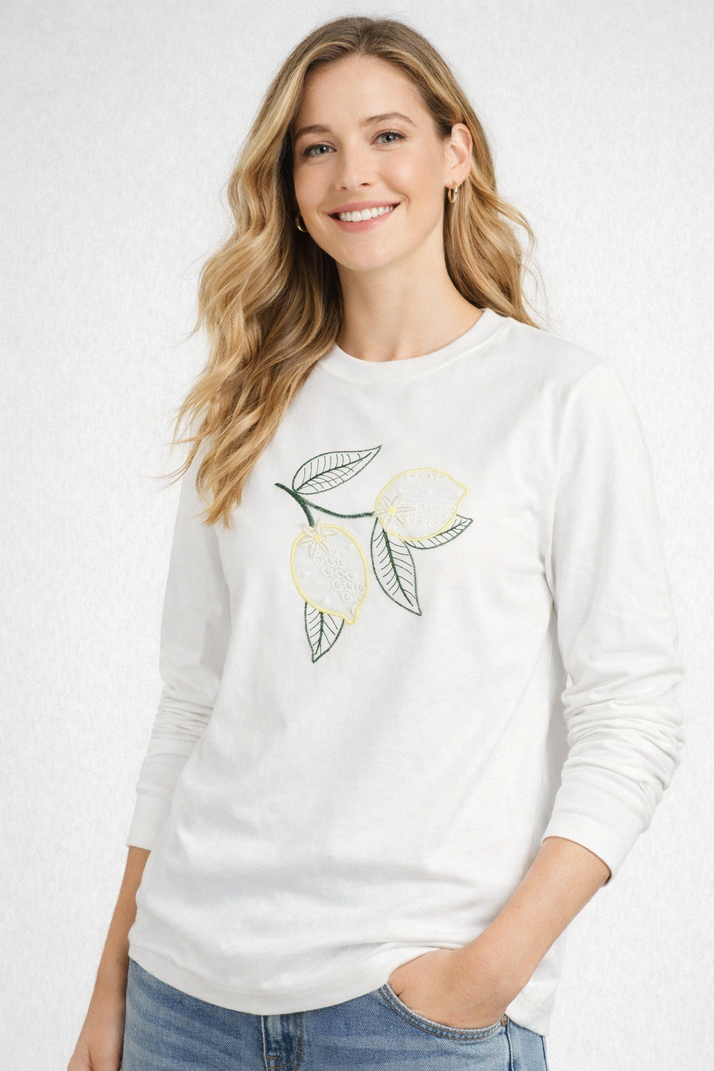 Buzo Para Mujer Aero Girls Fleece Crew Birch 164597