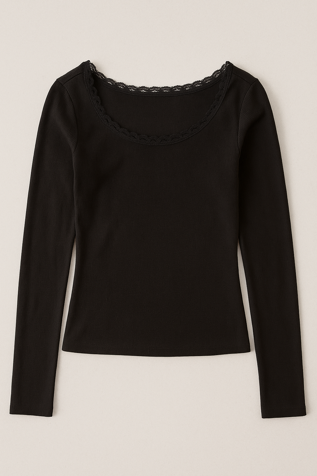 Buzo Para Mujer Aero Girls LS Fashion Top Dark Black 1284