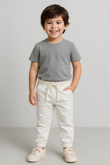 Jogger Kids Aero Kids BW Pants Egret 1108