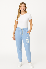 Pantalon Para Mujer Aero Girls Knit Pants Porcelain Blue 3249