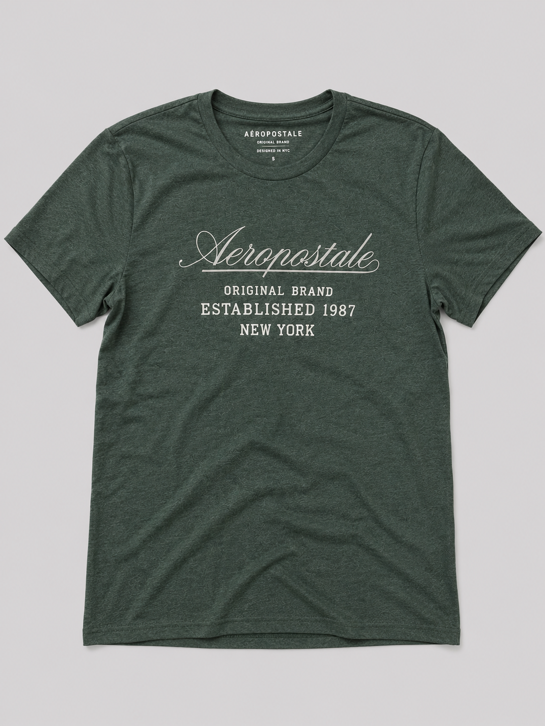 Camiseta Para Hombre Aero Level 2 Graphic Tees Green Gables 6250