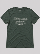 Camiseta Para Hombre Aero Level 2 Graphic Tees Green Gables 6250
