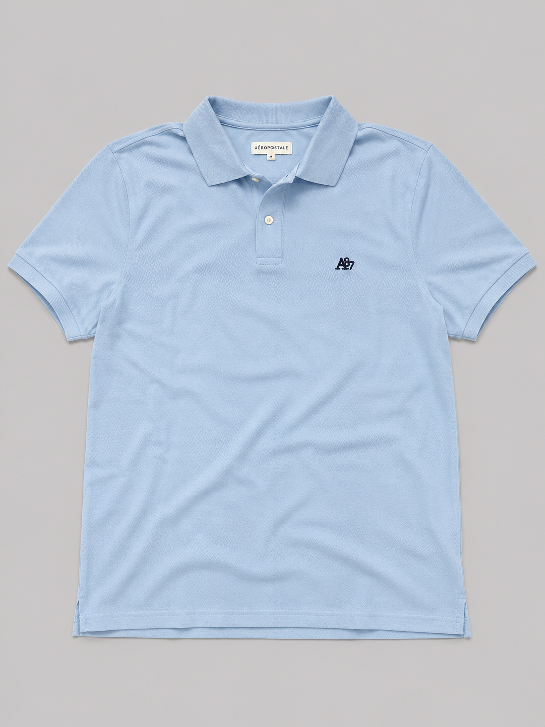 Camiseta Polo Aero Guys SS Solid Polo Kentucky Blue 7907