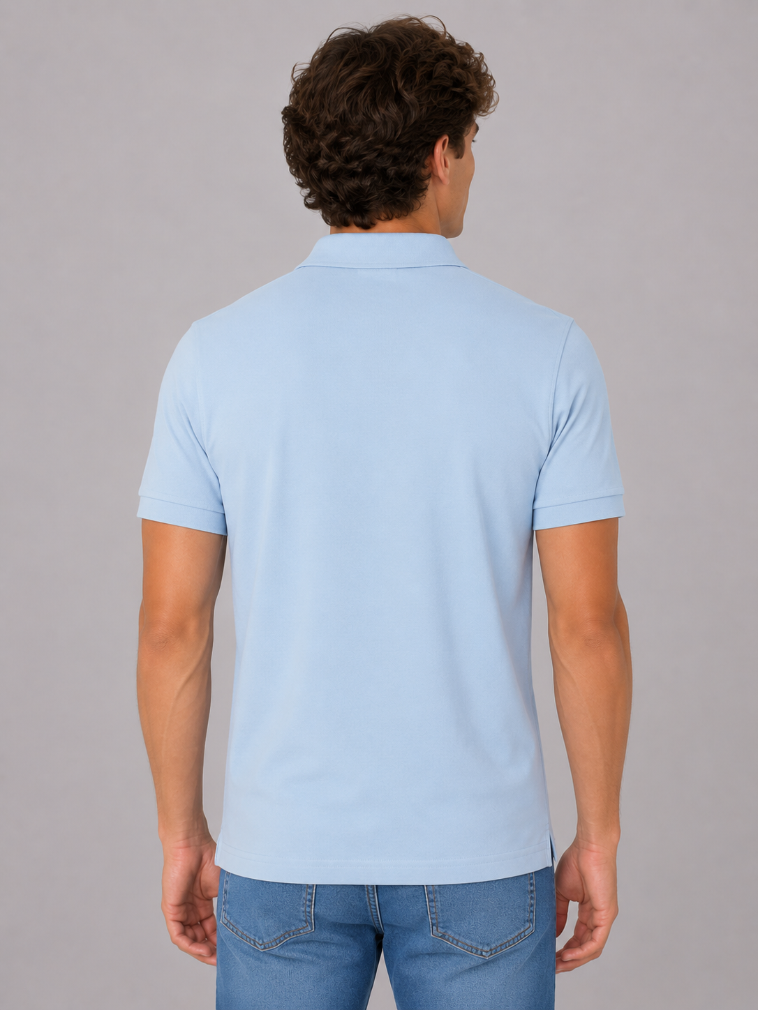 Camiseta Polo Aero Guys SS Solid Polo Kentucky Blue 7907
