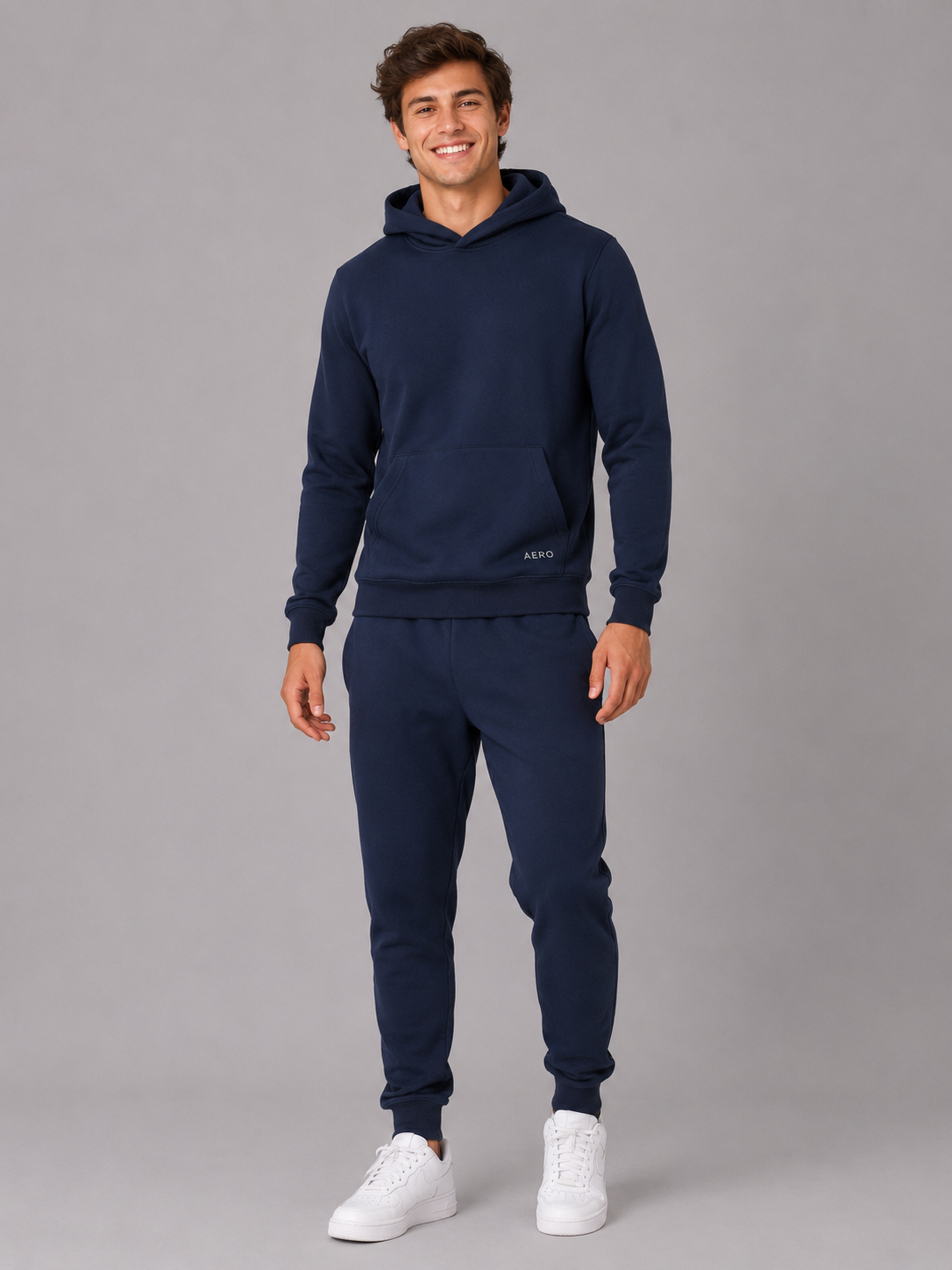 Jogger Para Hombre Aero Guys Fleece Pants Cadet Navy 1741