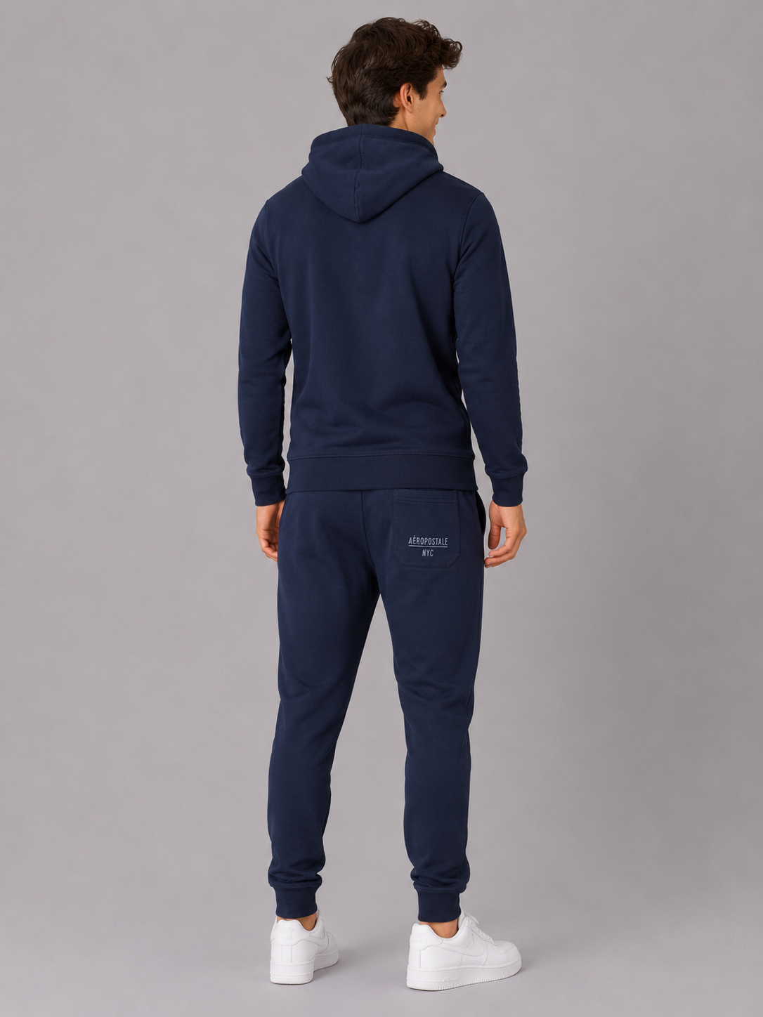 Jogger Para Hombre Aero Guys Fleece Pants Cadet Navy 1741