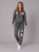 Buzo Para Mujer Aero Girls Fleece Fashion Smoked Pearl 3956
