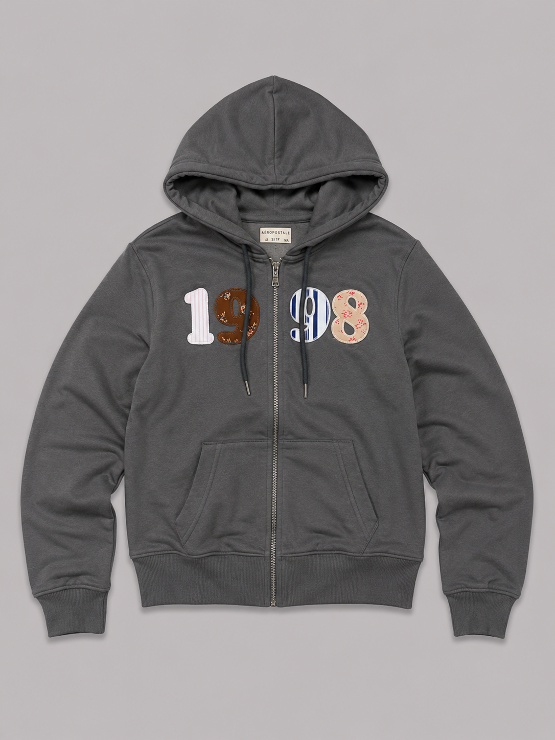 Buzo Para Mujer Aero Girls Fleece Fashion Smoked Pearl 3956