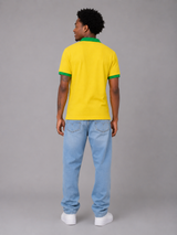 Camiseta Para Hombre Aero Guys Fashion Graphics Yellow 3776