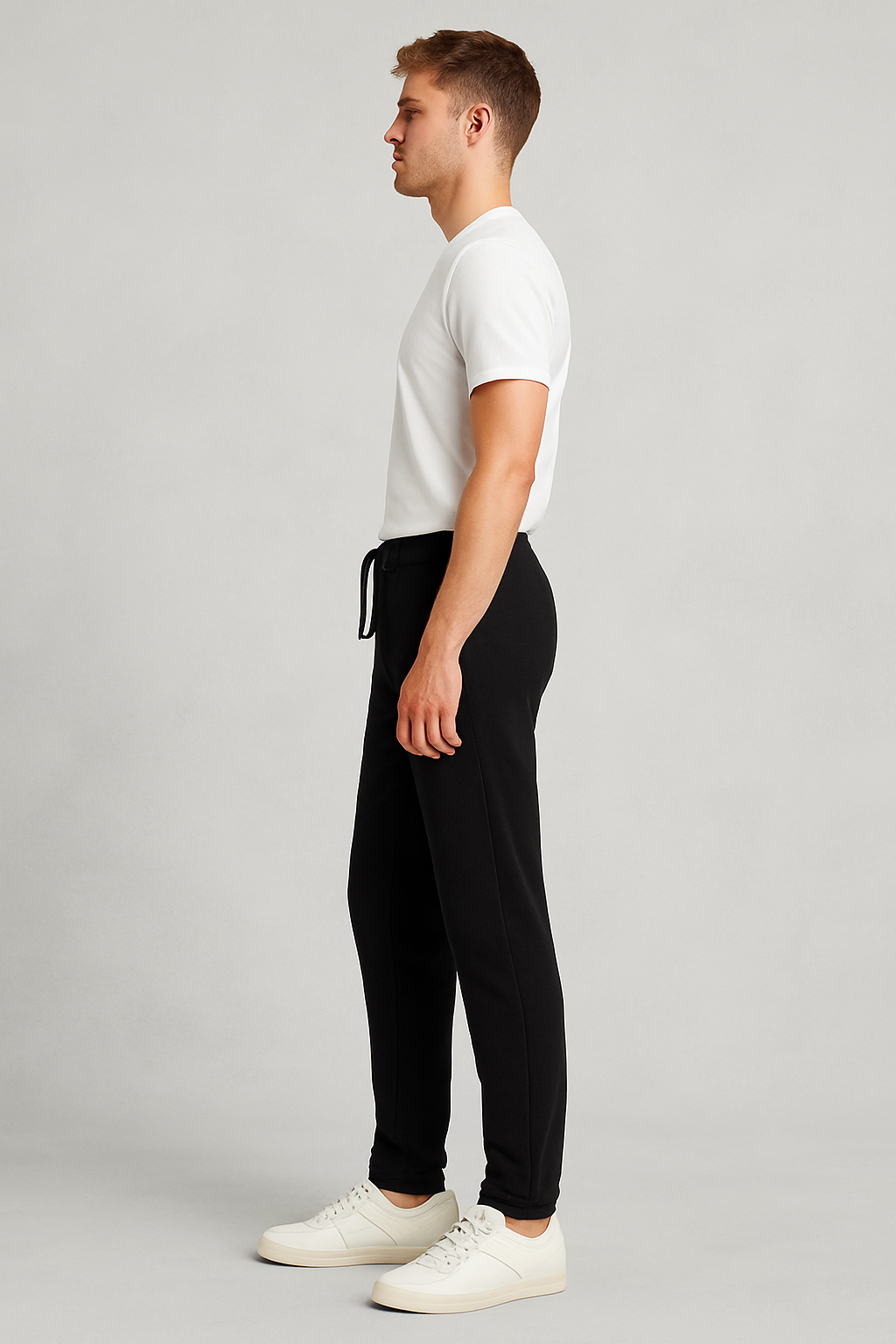 Jogger Para Hombre Aero Guys Fleece Pants Dark Black 5539