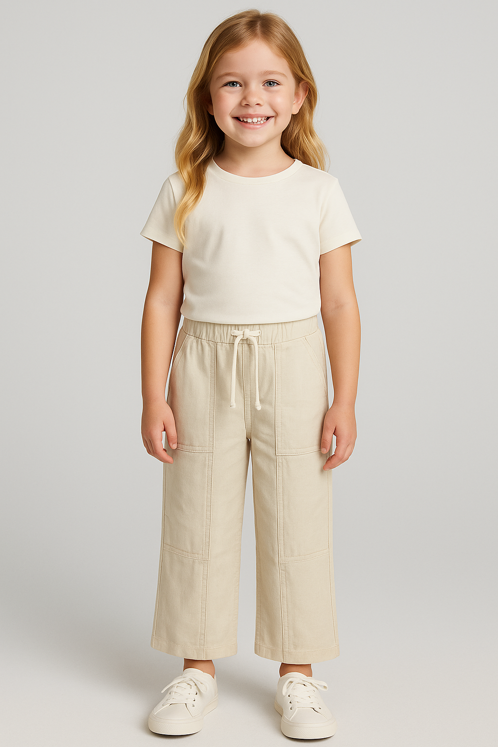 Pantalón Kids Aero Kids G Woven Novelty Pant PS Egret 1081