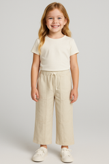 Pantalón Kids Aero Kids G Woven Novelty Pant PS Egret 1081