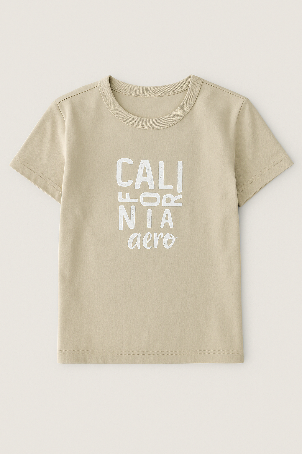 Camiseta de manga corta Kids Aero Kids B SS Graphic Egret 1090