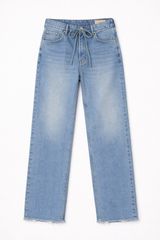 Jean Para Mujer Aero Girls Denim Fashion Medium Wash Baggy 4088