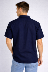 Camisa Para Hombre Aero Guys SS Woven Shirts Egret 7515