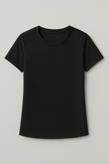 Camiseta para Mujer Aero Active SS Tees Dark Black UPF50 1047 (Protección Uv y Secado rápido)